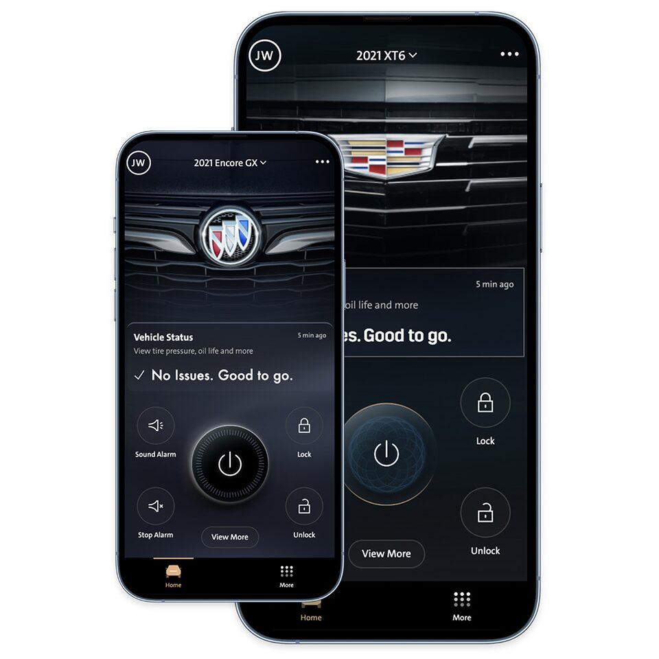 MyBuick and myCadillac app