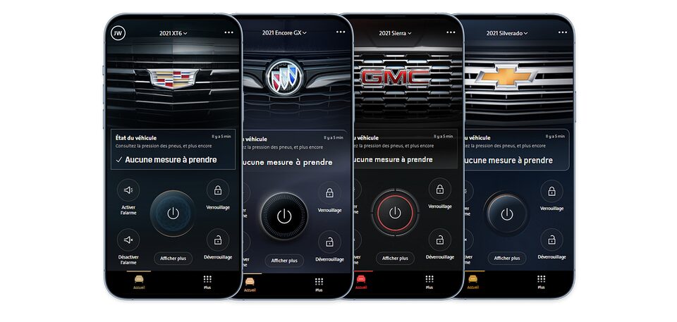 Appli du Service Certifié pour Cadillac, Buick, GMC et Chevrolet