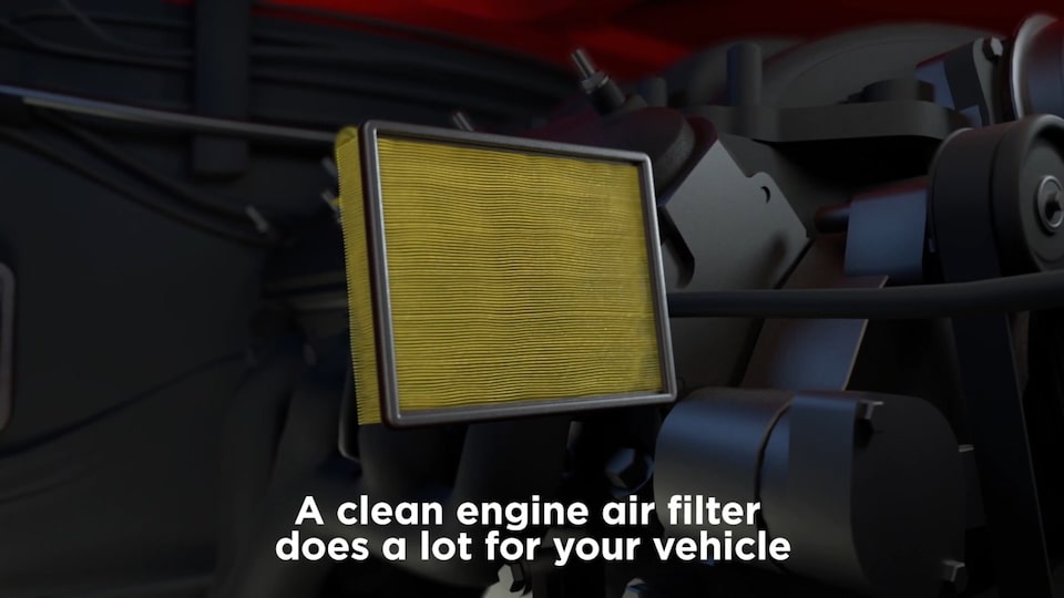 Video: A clean engine air filter does a lot for your vehicle.