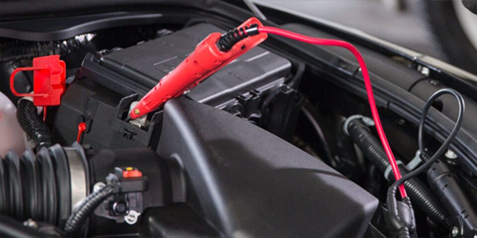 Roadside Assistance: Battery Jump Start.