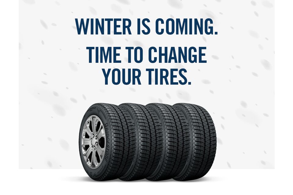 Winter is coming time to change your tires