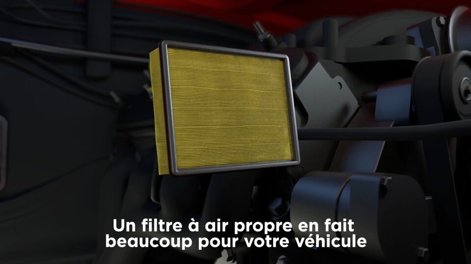 Vidéo : Un filtre à air moteur propre fait beaucoup pour votre véhicule.